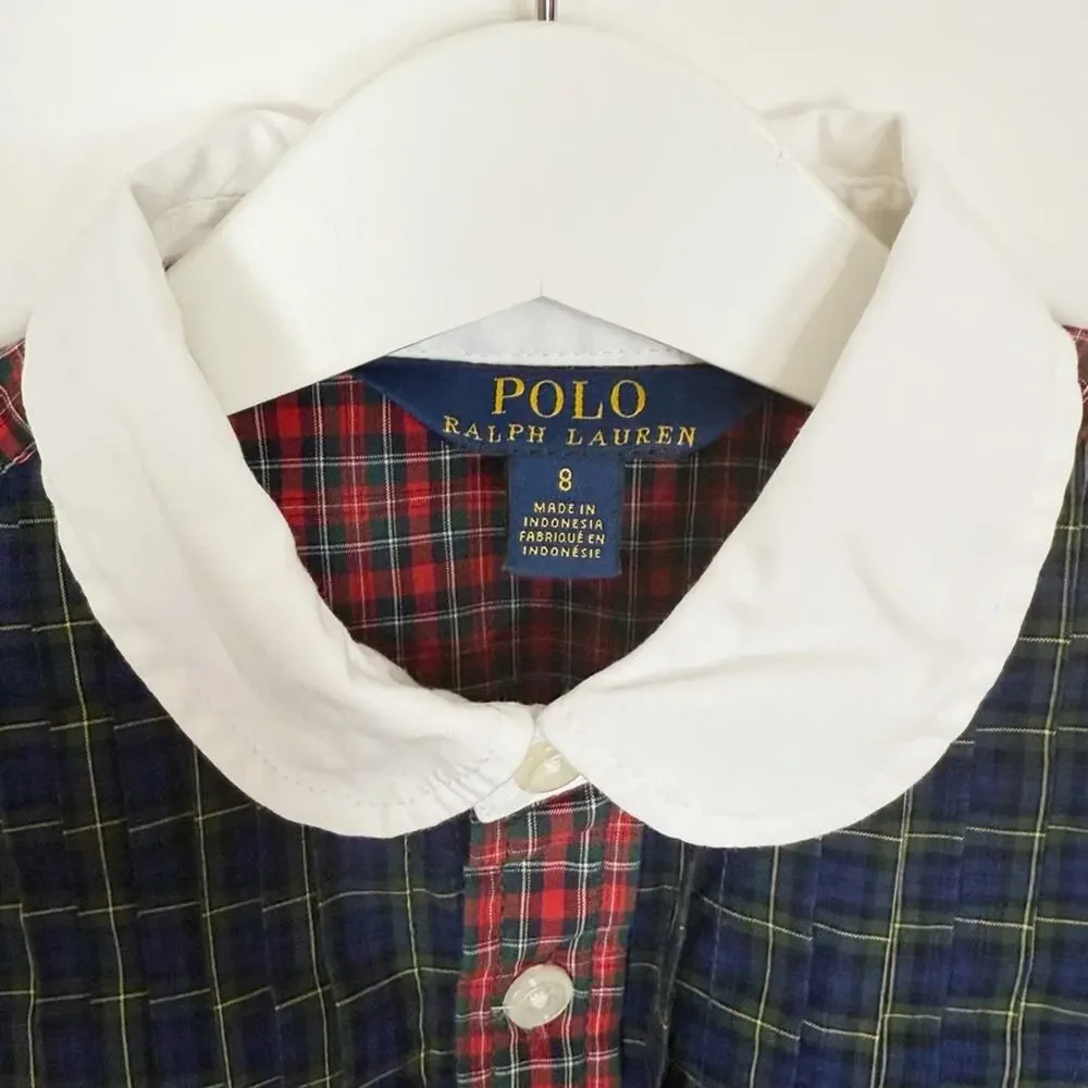 Polo Ralph Lauren Plaid Shirtdress